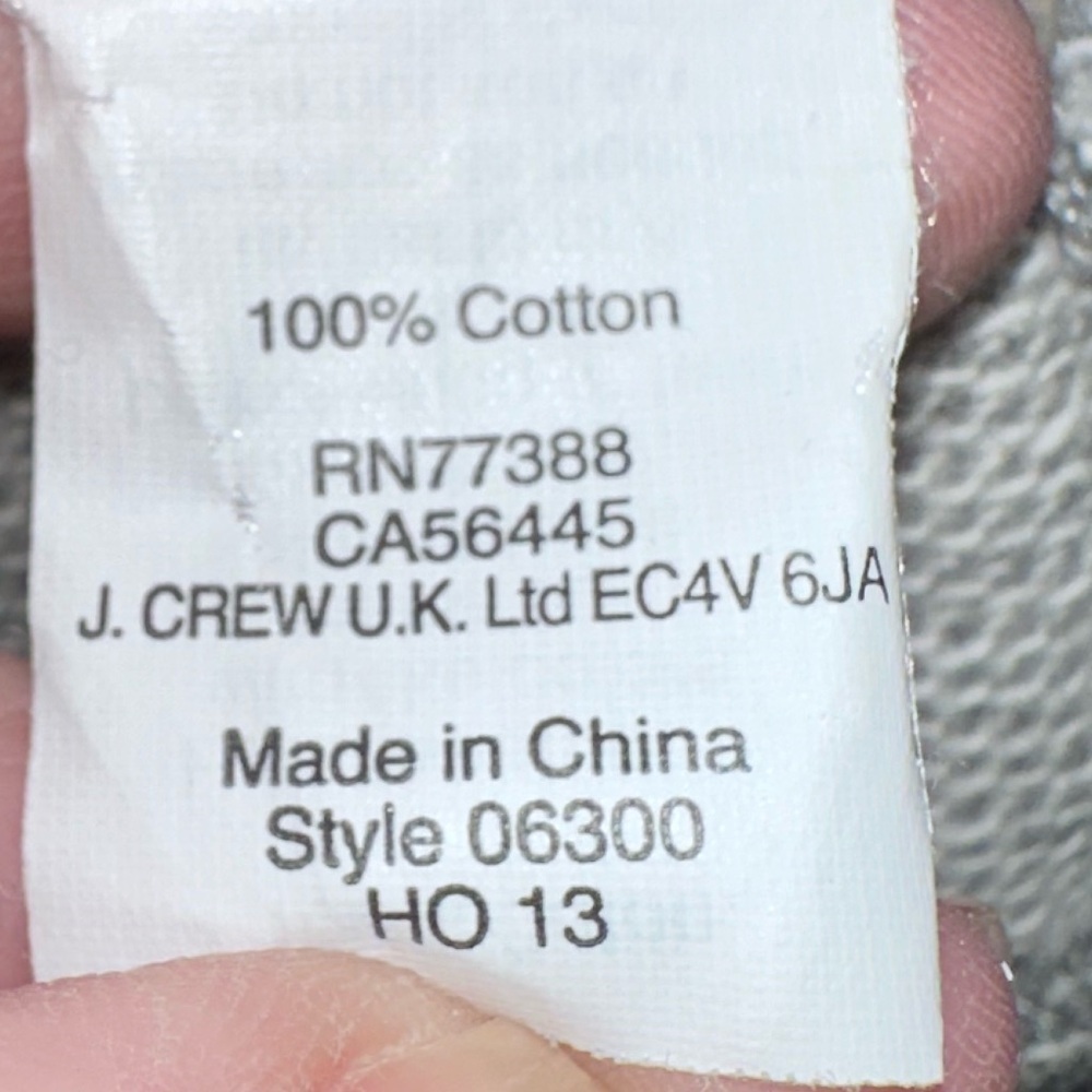 J. Crew Collection- Embellished Raglan Sweatshirt - Picture 7 of 7